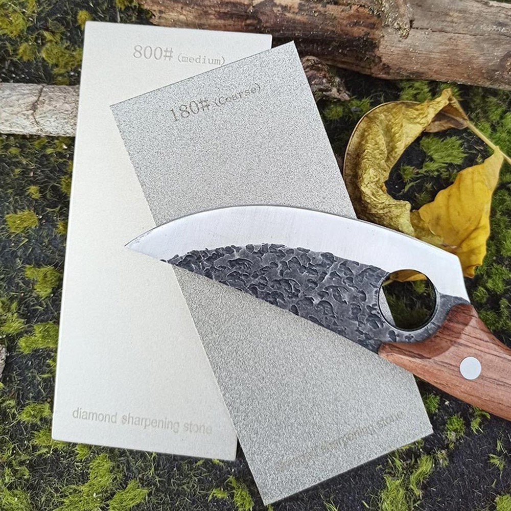 Diamond Sharpening Stone Set,Diamond Lapping Plate Coarse/Medium/Fine Grit Sharp