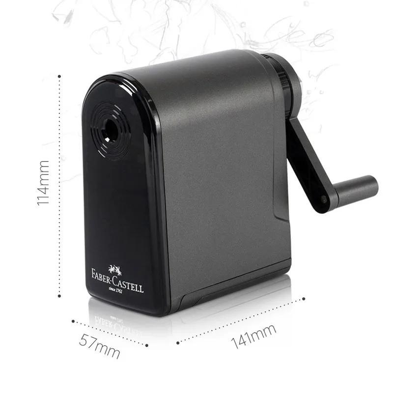 Faber Castell Artists Long Point Pencil Sharpener Manual Adjustable Pointsfor