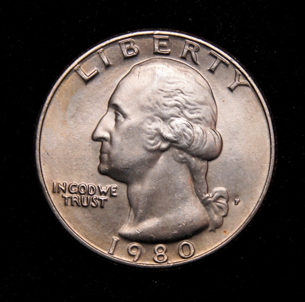 1980 Washington Quarter  MS+++++