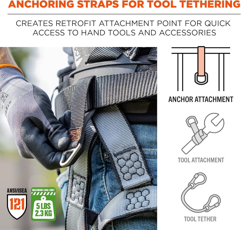 Tool Tethering Belt Loop Attachment – 5 lb Load Capacity | 3171 Safety Gear