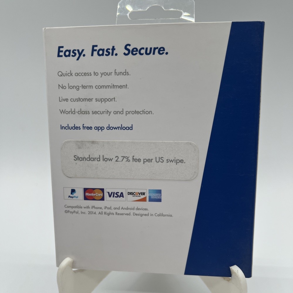 PayPal Mobile Credit Card Reader Swiper For iPhone and Android