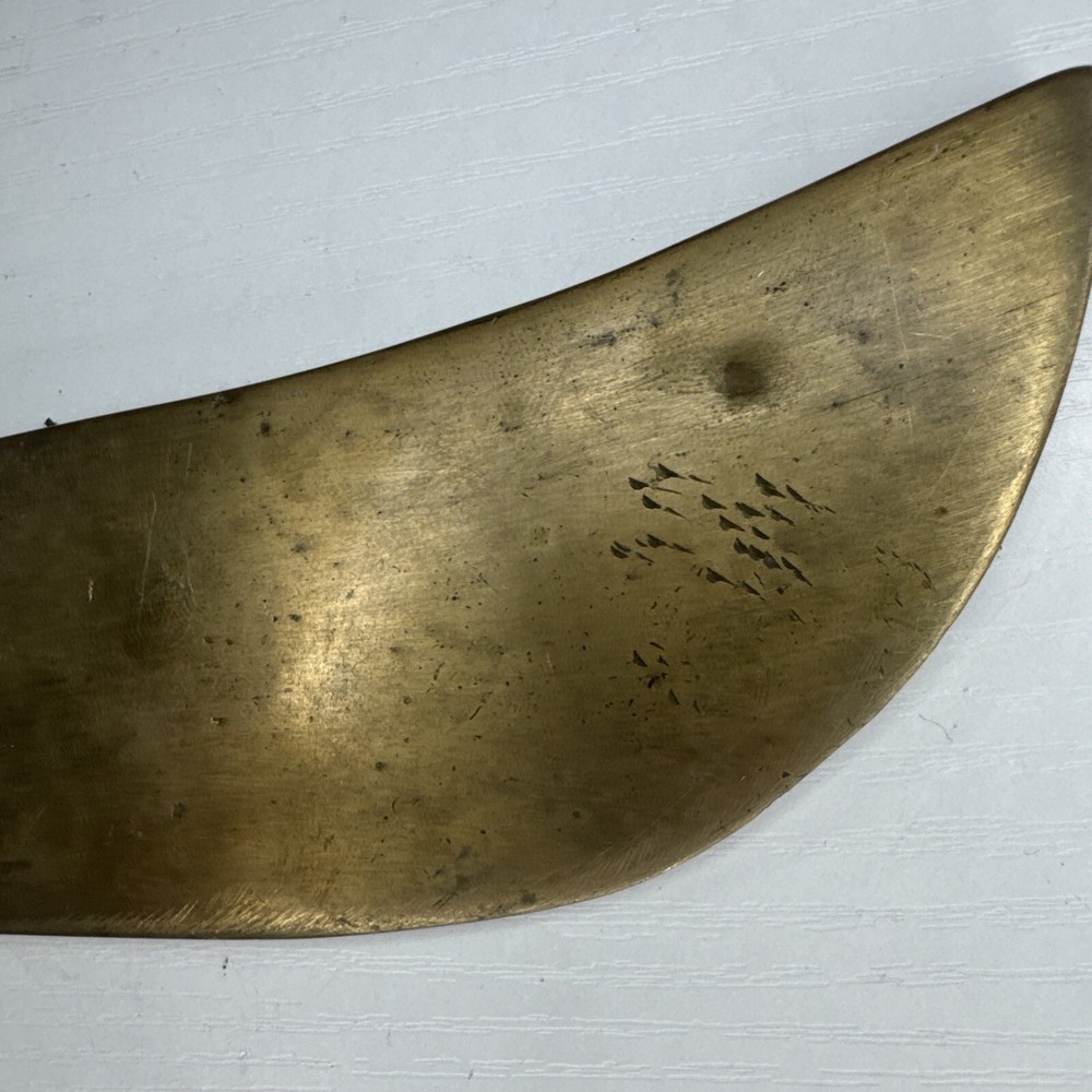 Vintage Fully Brass Solid Blade Cool Design