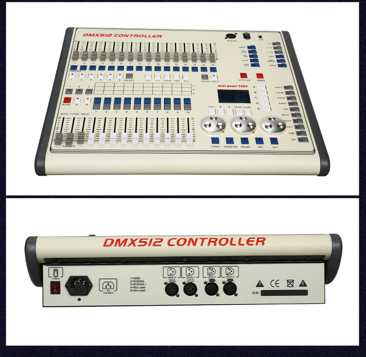 Mini Pearl 1024CH DMX512 Lighting Console Disco Computer Light DMX Controller