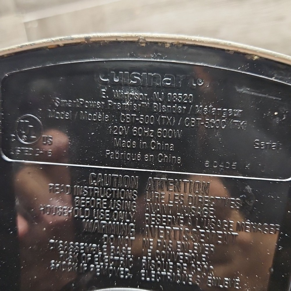 Cuisinart Blender CBT-500C Tested