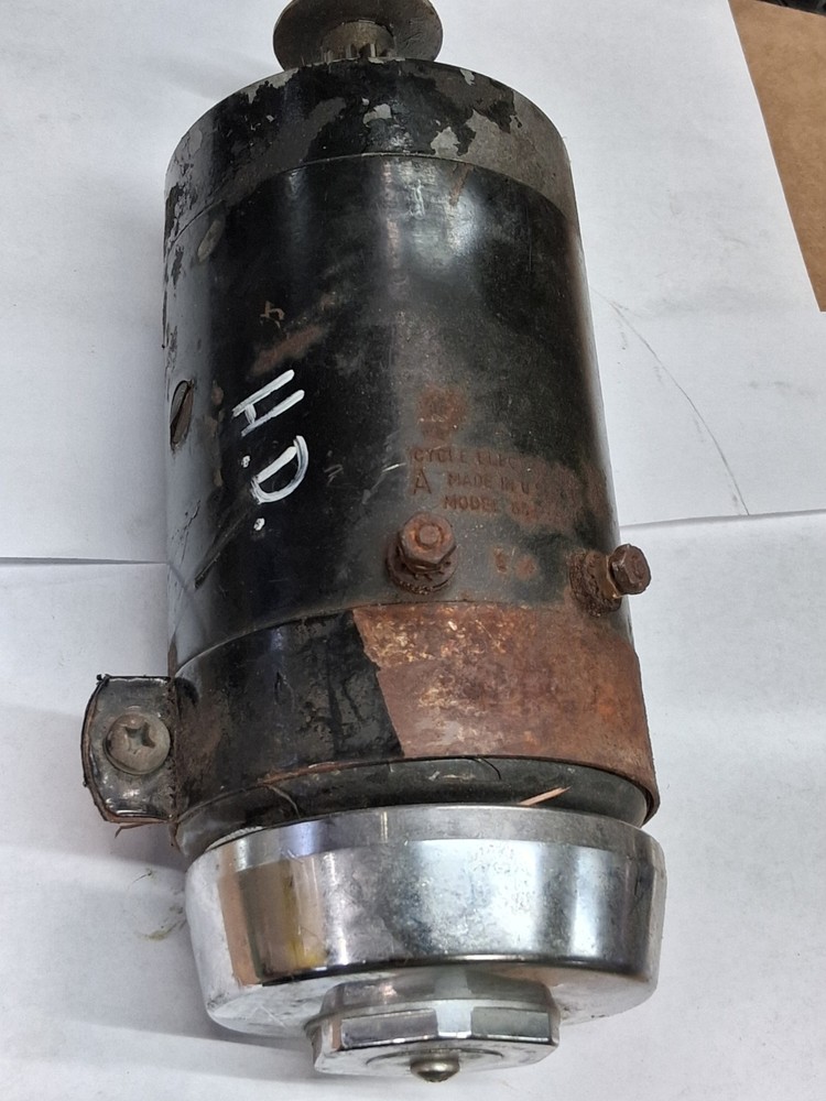 Harley Davidson Vintage 65 A 12 Volt Generators (2 Ea)