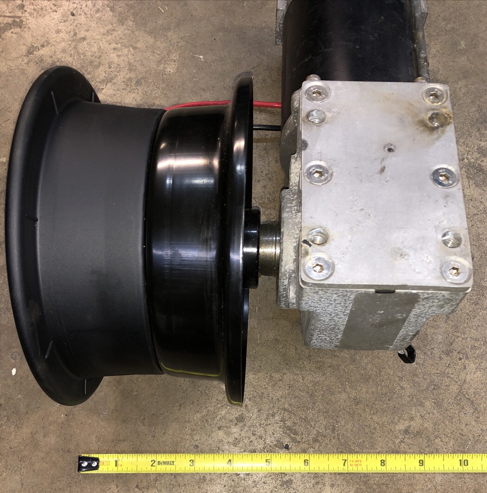 Electric Gearbox Motor winch capstan power winch crab pot puller 12v 24v dc