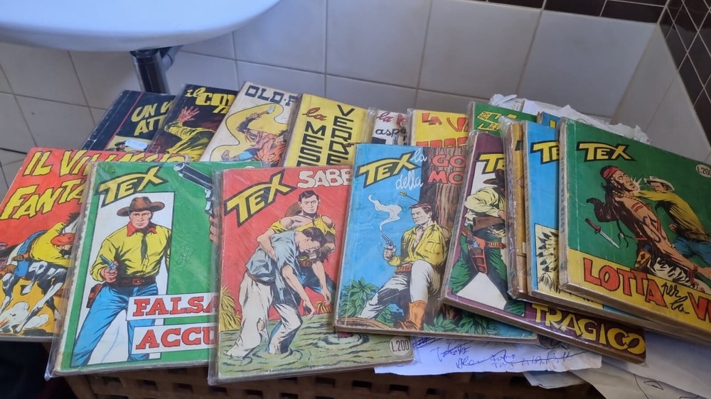 ORIGINAL TEX COMPLETE SEQUENCE STAMPED NO. 28 TO 43 CONDITION