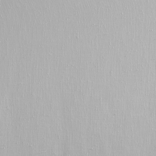 AS Floral Embellished Cuff Tab Top Solid Curtain Panel Grey(Only 1 Pc )50x84"