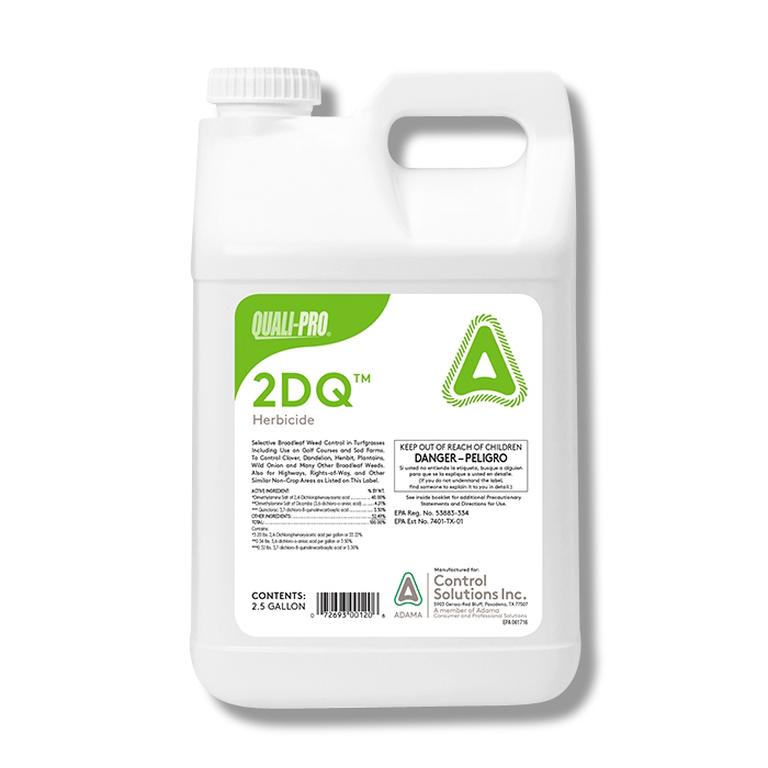 2DQ Herbicide 2.5 Gallon- Broadleaf Weed Killer