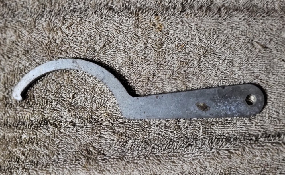 VINTAGE SPANNER TOOL COIL-OVER ADJUSTMENT WRENCH - PREOWNED