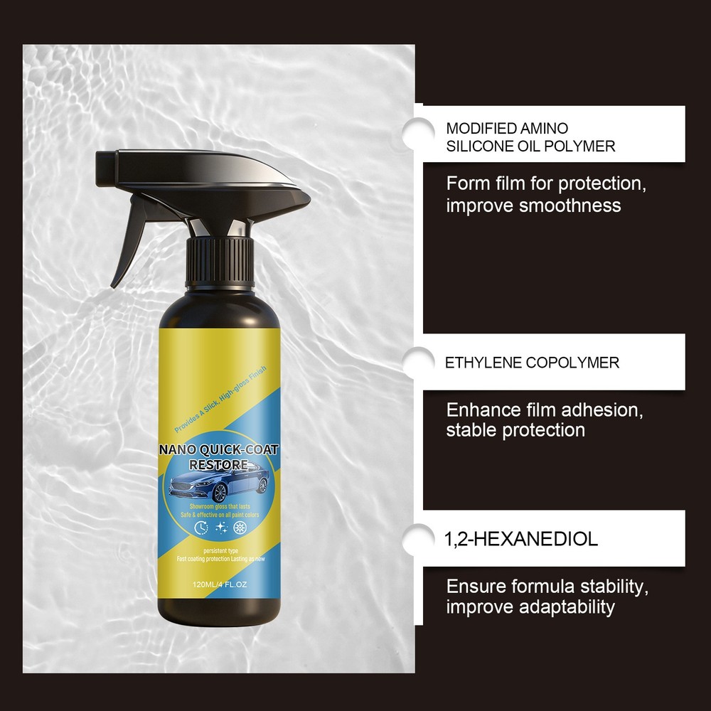 Nano Quick Coat Restore, 2026 Advanced Automobile Quick-Acting Coating Agent