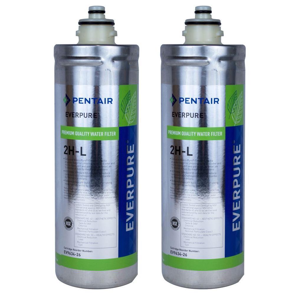 REPLACMENT WATER COOLER 2PK FILTER 2HL-A100 AQUVERSE CLOVER DISPENSERS EVERPURE