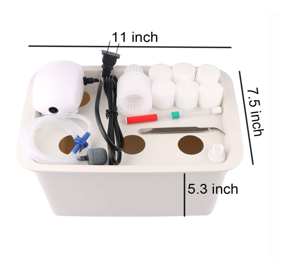 Hydroponics Grower Kit DIY Self Watering Indoor Hydroponics Tools DWC Hydroponic