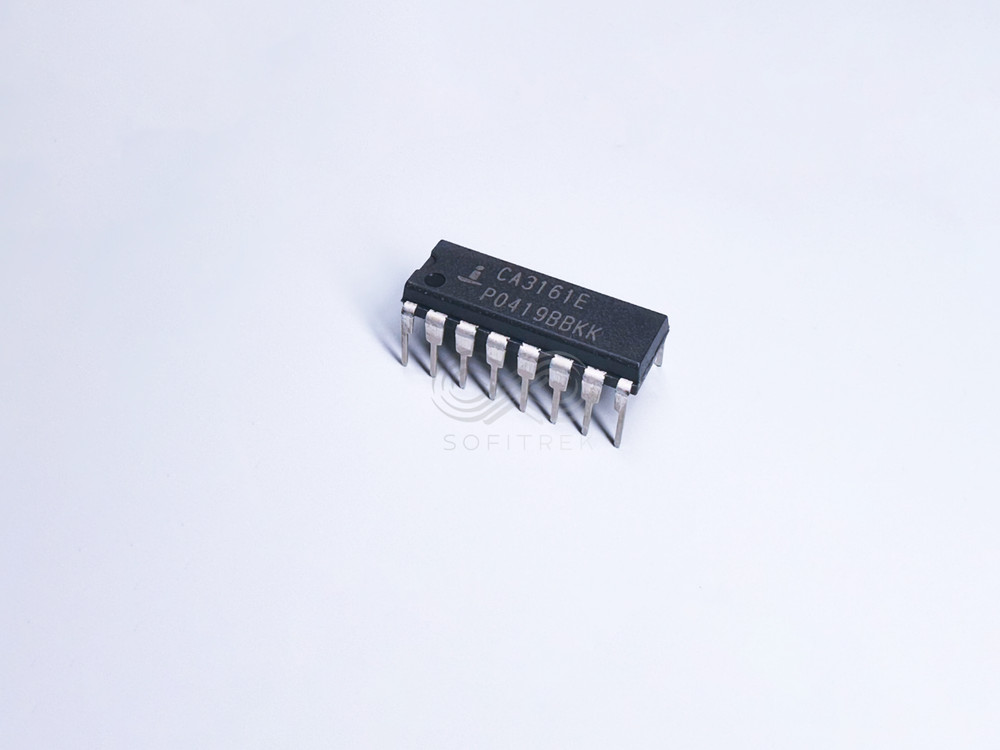 1X CA3161E CA3161 Intersil BCD to 7-Segment LED Decoder Driver IC TTL DIP-16