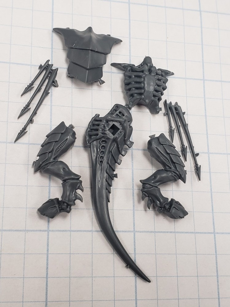 Warhammer 40k Tyranid Bits Warrior Chitin Armor Torso Legs Hooks #49