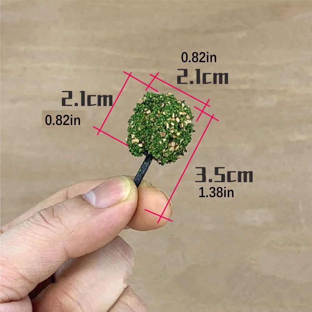 12Pack Architecture Simulation Trees Model for 1:35/1:48/1:72/1:87 Scenery Scale