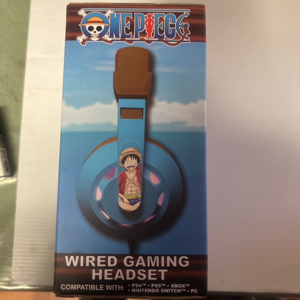 ONE PIECE Wired Gaming Headset LED Multi Compatible Platform