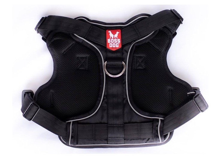 Boss Dog Tactical Harness Black Small New