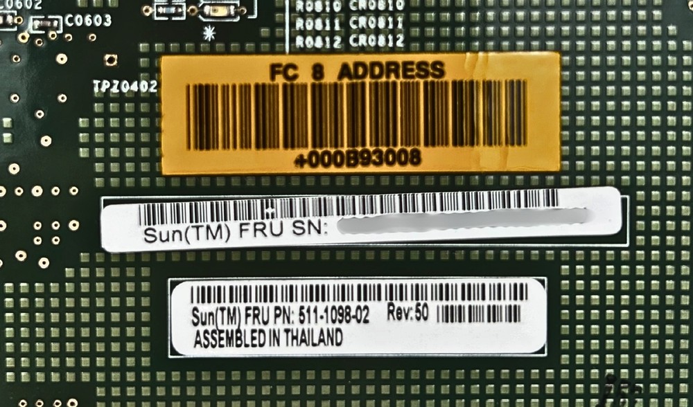 Sun Microsystems 511-1098 RAID 0/1 Expansion Module