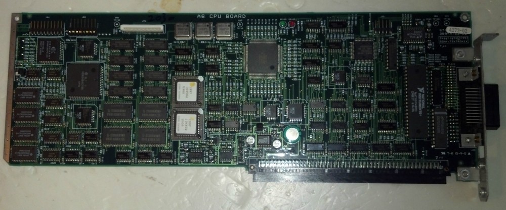 Tektronix 671-4272-02 A6 CPU Board PCB for Tek DG2030 Data Generator