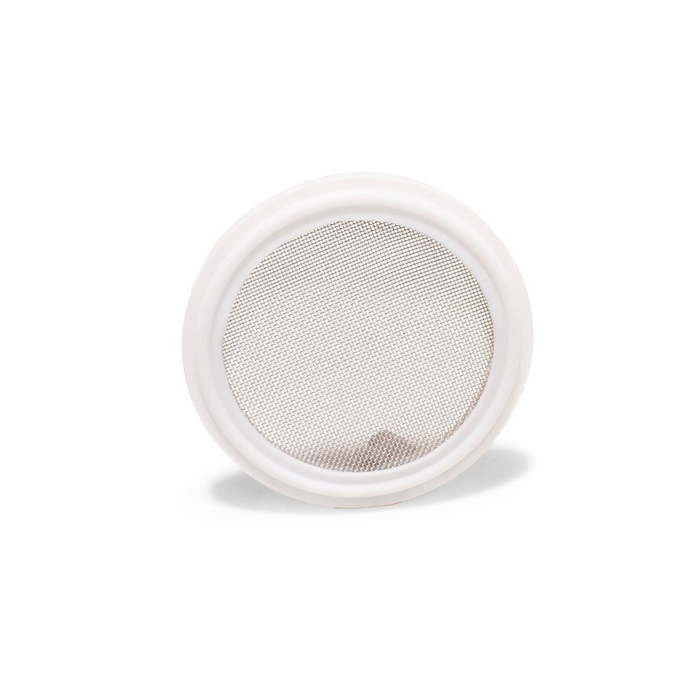 Tri Clover 2" Clamp Beaded Seal with Stainless Steel Screen 100 Mesh SS304