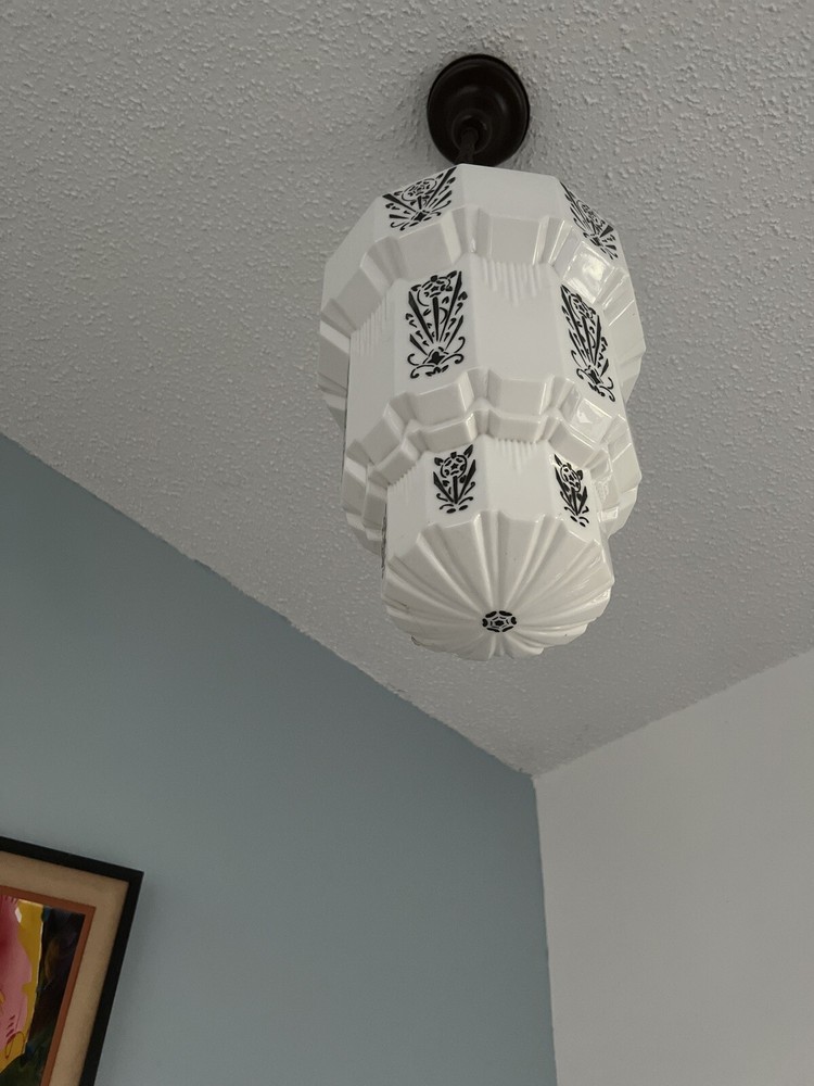 Art Deco ceiling lamp