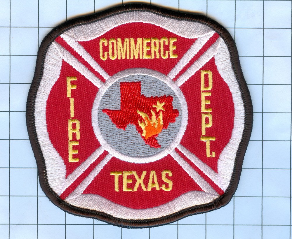 Fire  Patch  - TEXAS COMMERCE FIRE DEPT