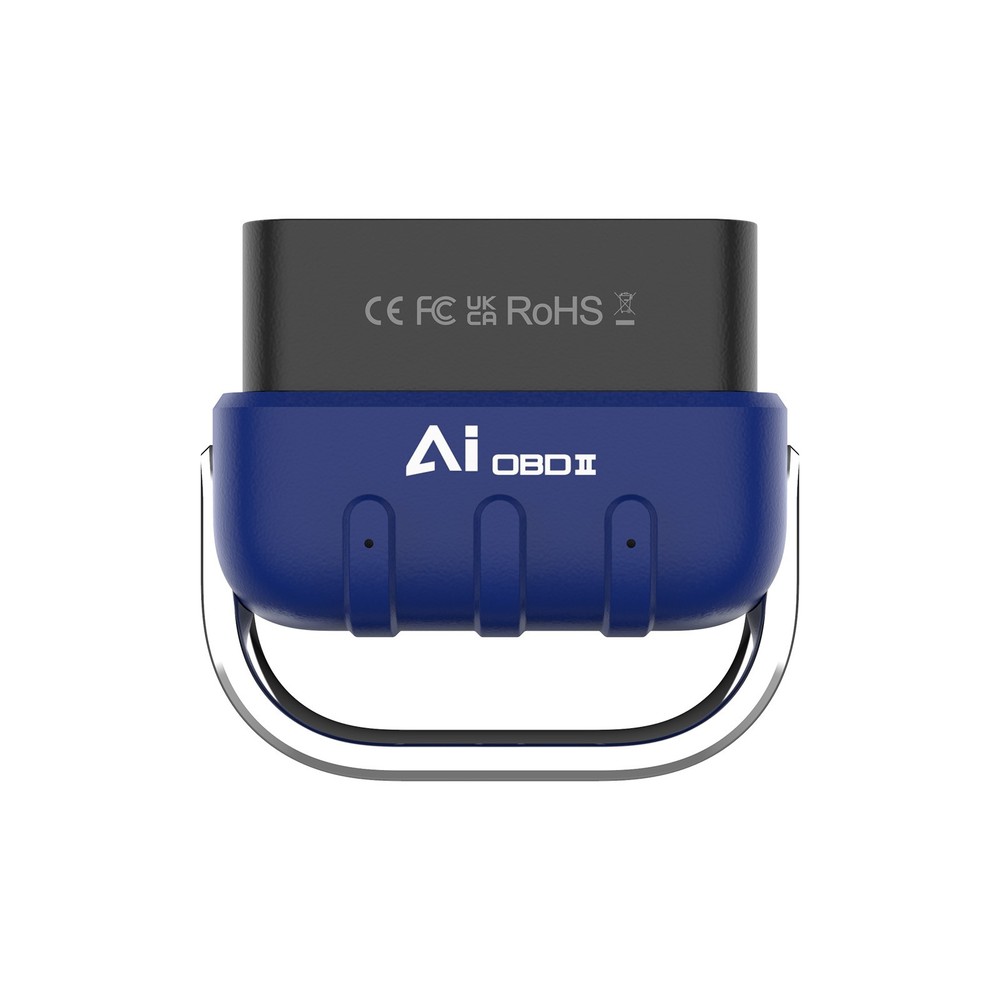 OBD2 Scanner Bluetooth Wireless with AI for iOS Android, Auto Diagnostic Tool