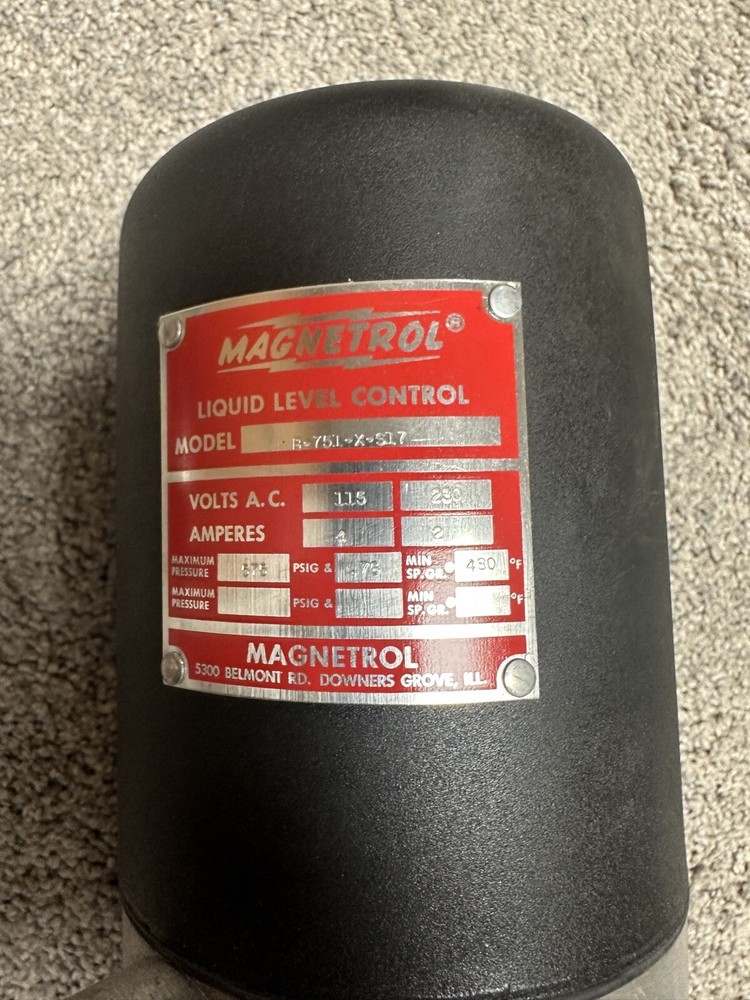 Magnetrol B75-1X-S17 Liquid Level Switch New