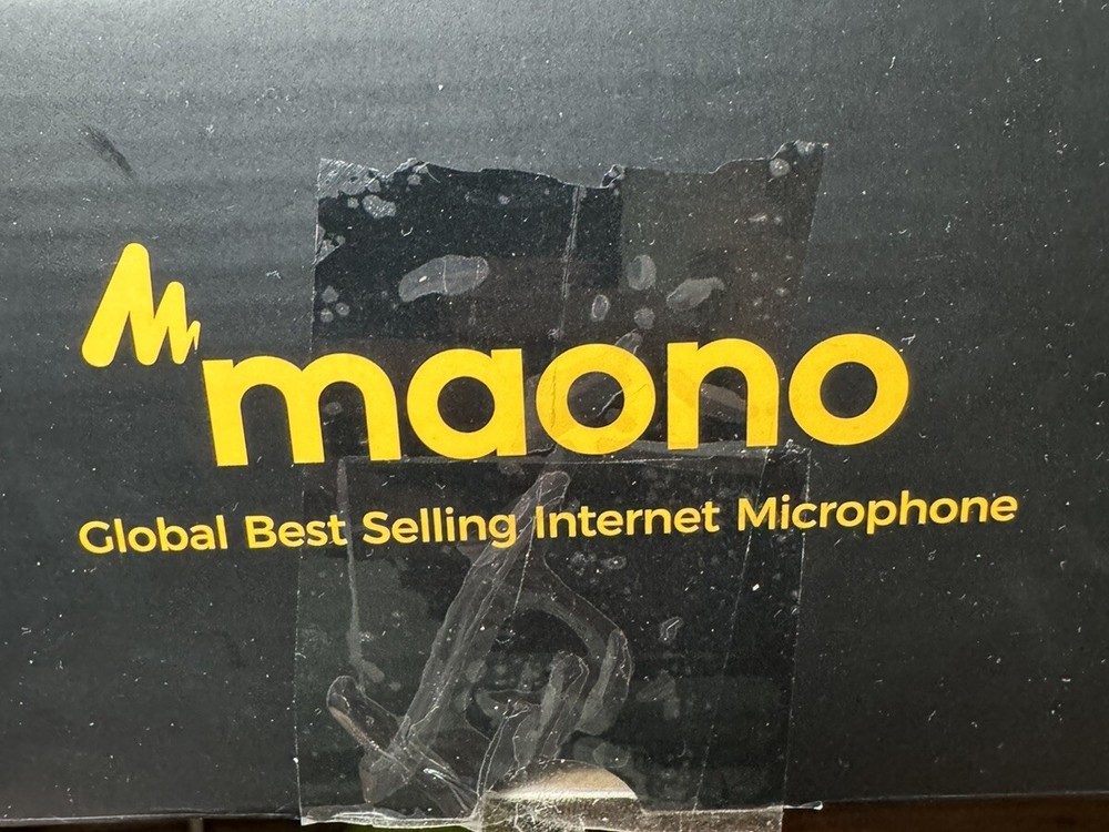 Gaming USB Microphone Black Boom Arm Bundle Maono DGM20S