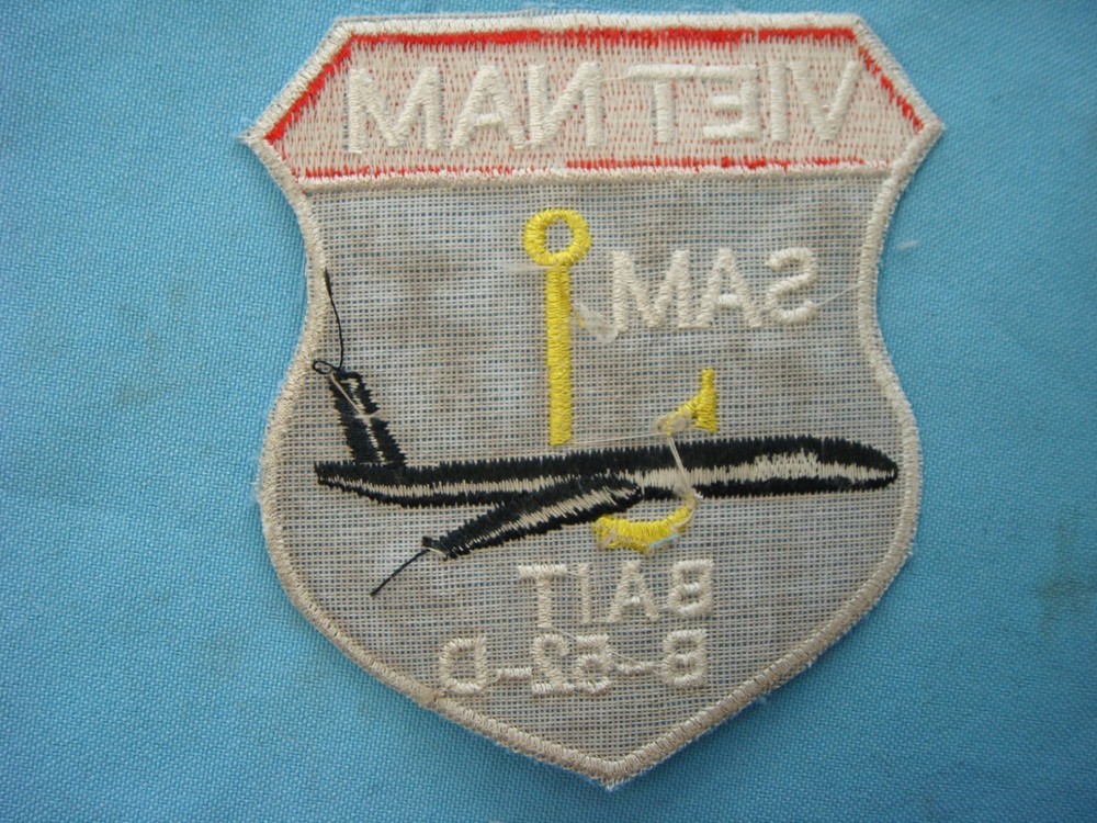 VIETNAM WAR PATCH, US AIR FORCE SAM BAIT B-52D