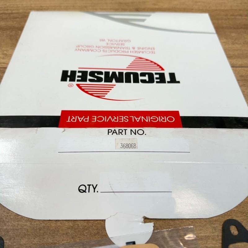 New TECUMSEH OEM NOS GASKET SET / 36806B