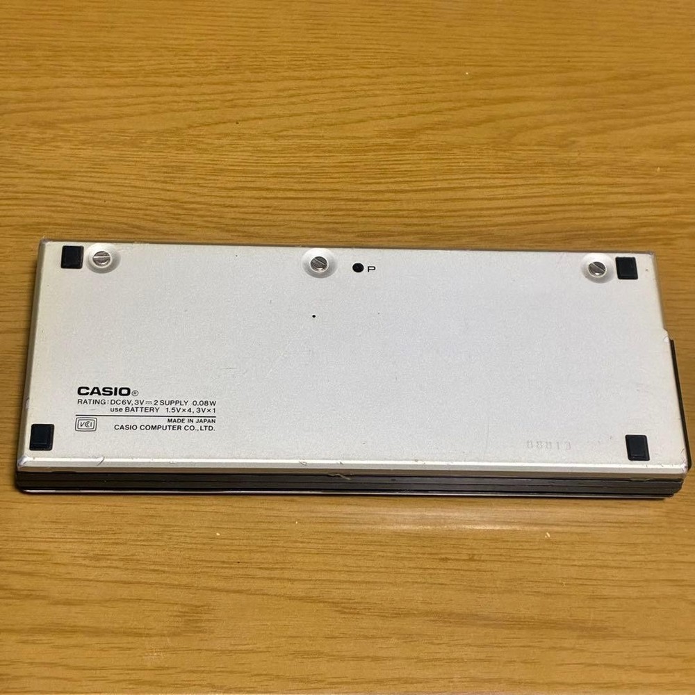 CASIO VX-4 mini Pocket Personal Computer Calculator Tested Working From Japan