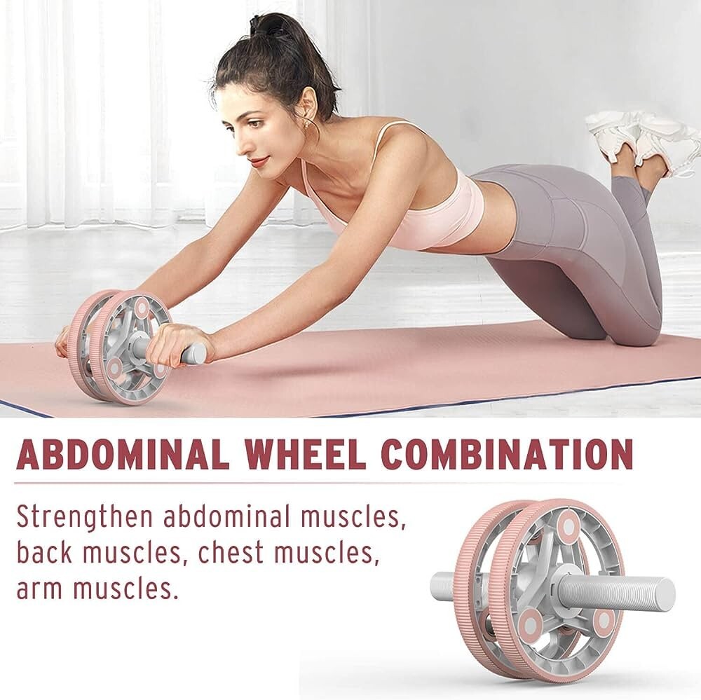 Elevens Ab Roller Wheel for Training Abdomen & Core Strength, 14-in-1 Exercise E