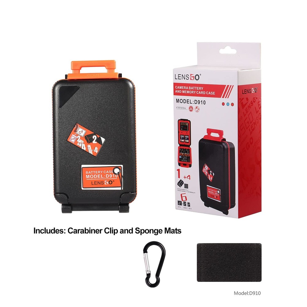 Camera Battery Memory Card Case Memory Card Hard Protector Case Professional ...