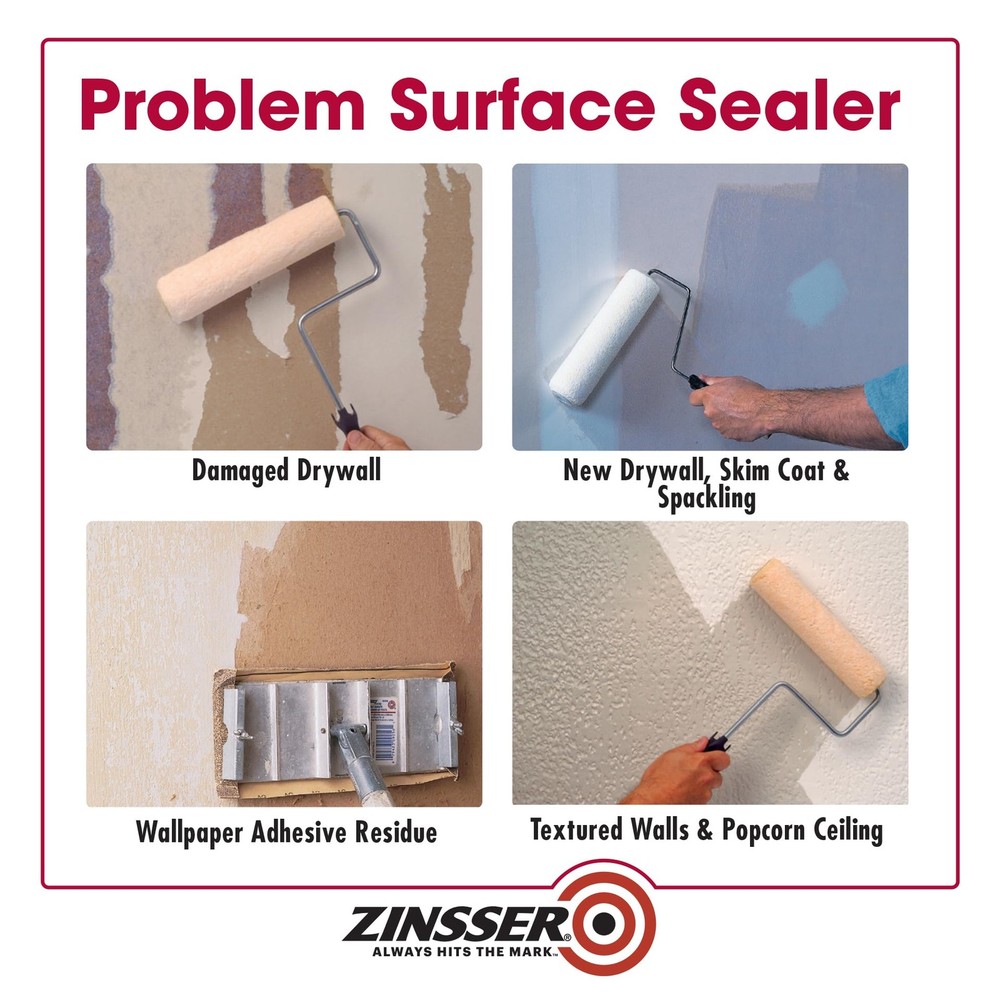 qt 02304 Clear , Gardz WaterBased Problem Surface Sealer