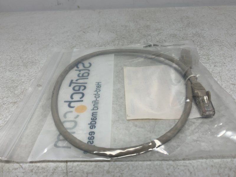 Startech N6PATCH2GR Ethernet Cable 2' Cat6 Gray RJ45