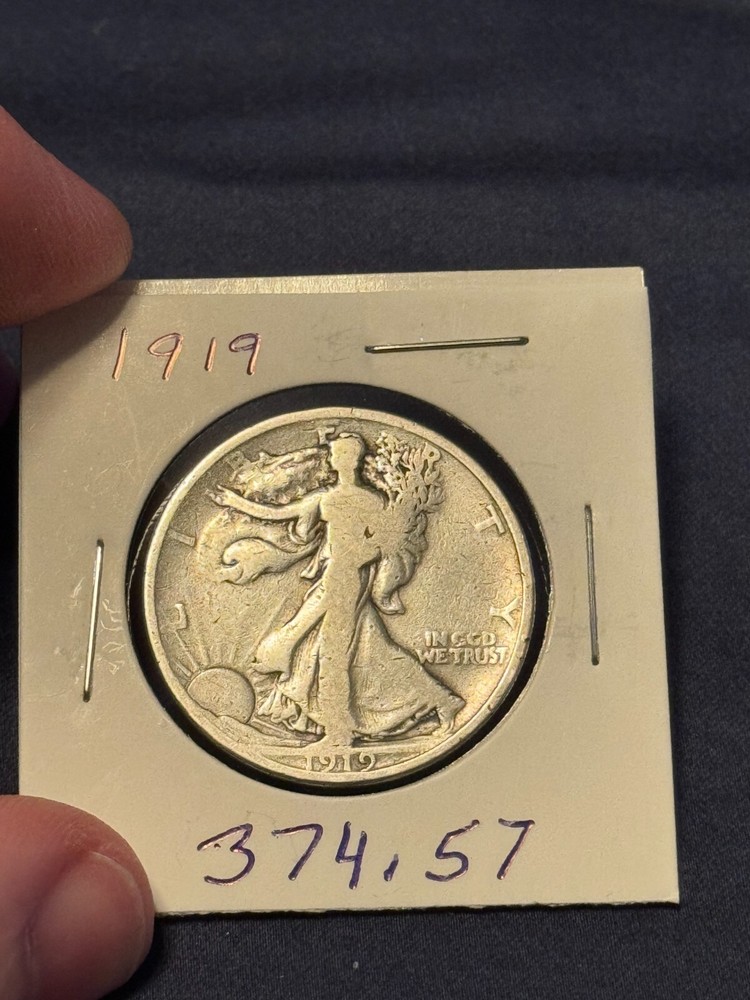 1919 Walking Liberty Half Dollar