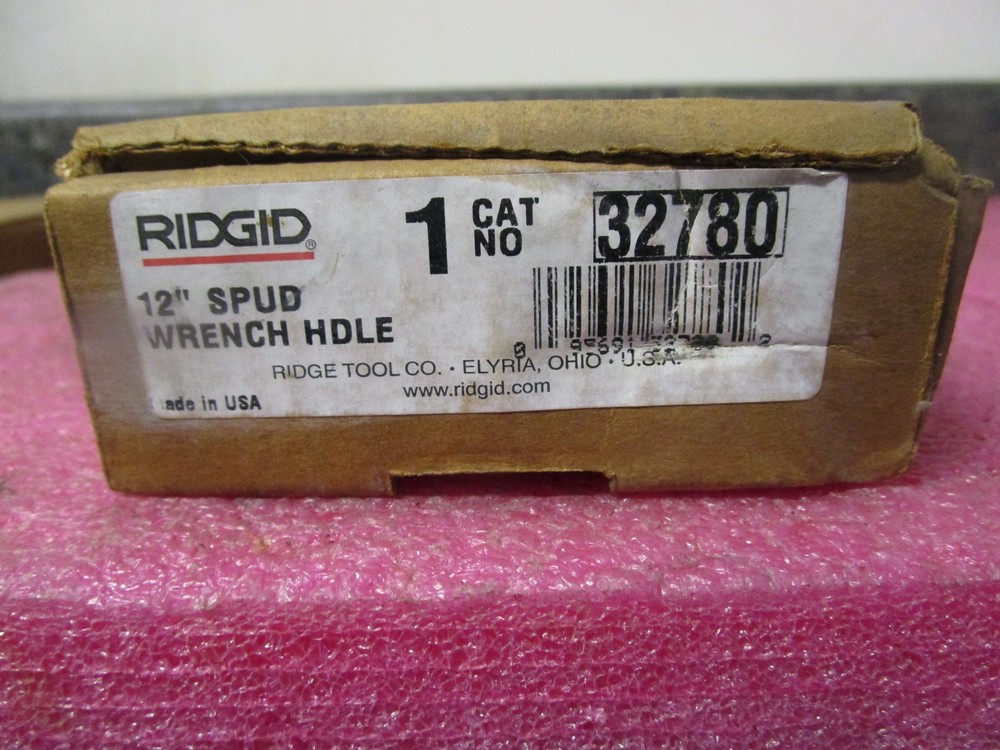 RIDGID 12" Spud Pipe Wrench Handle Replacement - Cat  32780 - Handle Only