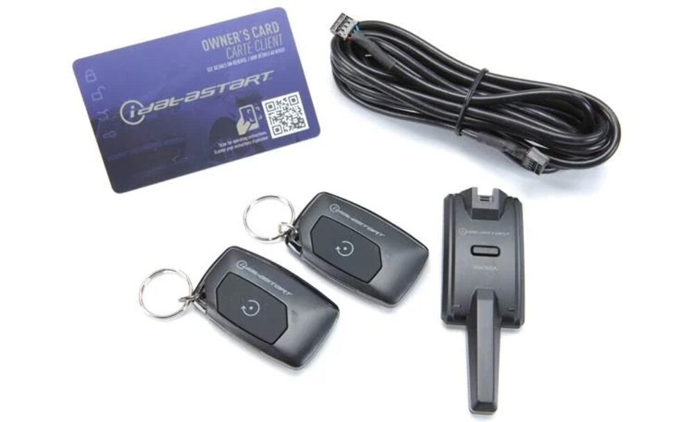 iDatastart RF1111A RF Kit Two 1-button 1-way remote control kit 3000' Range