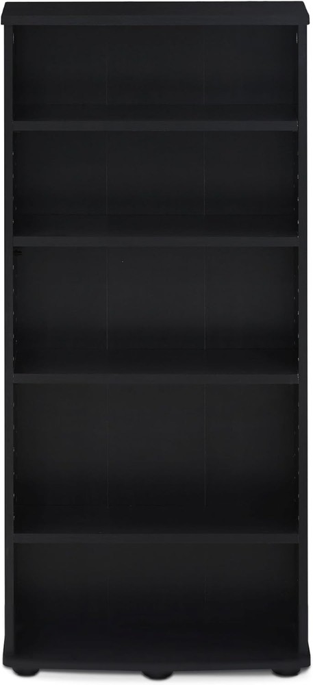 Jaya 4-Tier Multimedia Storage Tower Espresso