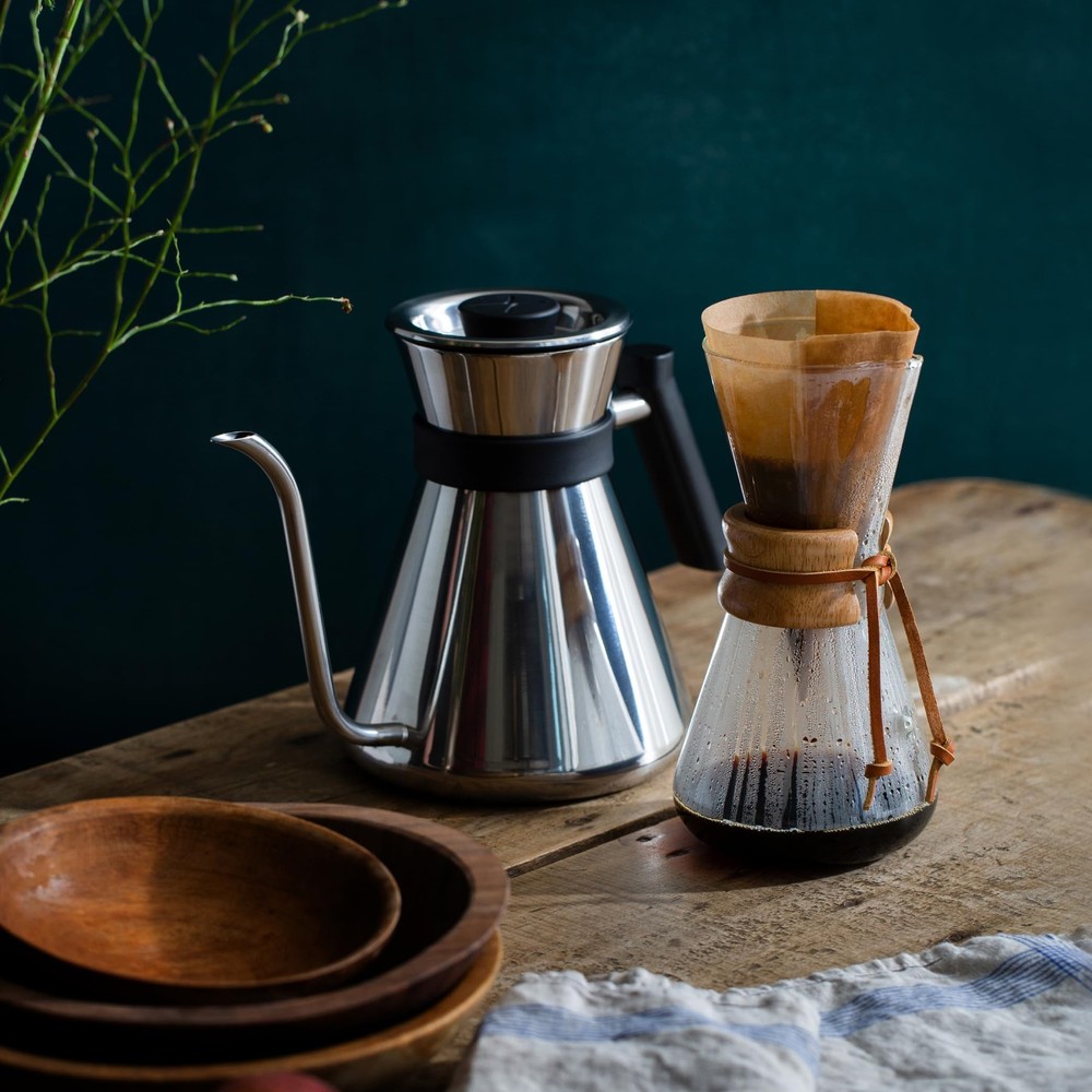 Chemex - Stainless Steel Gooseneck Chettle - Brushed