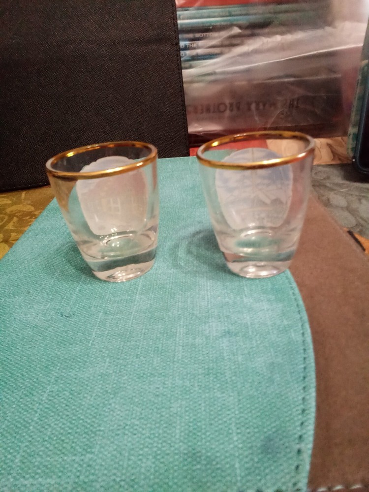 2 SHOT GLASSES MUNCHEN