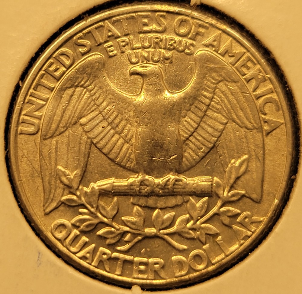 1985D Washington Quarter Nice low MS UNC Mint State Graded Fairly