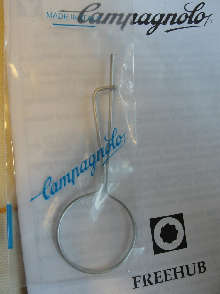 Campagnolo freehub tool spring retainer, new