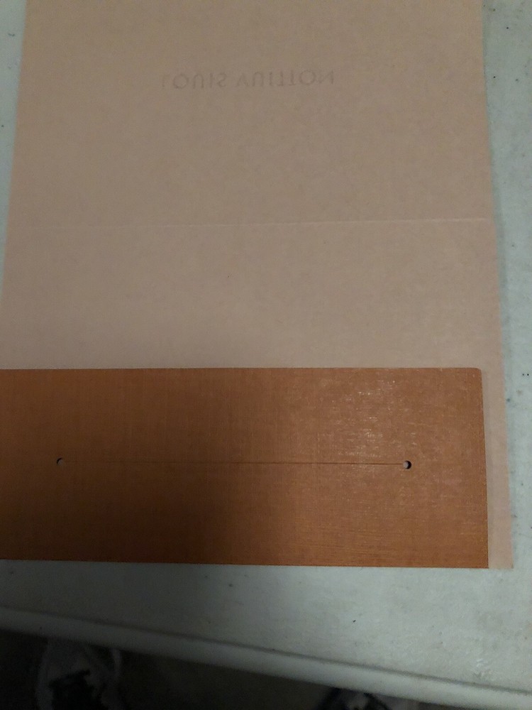 10 Pc Lot LOUIS VUITTON Gift Card Envelopes Packaging Invoice Folder Tag