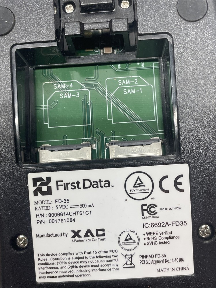 First Data FD-35 PIN Pad