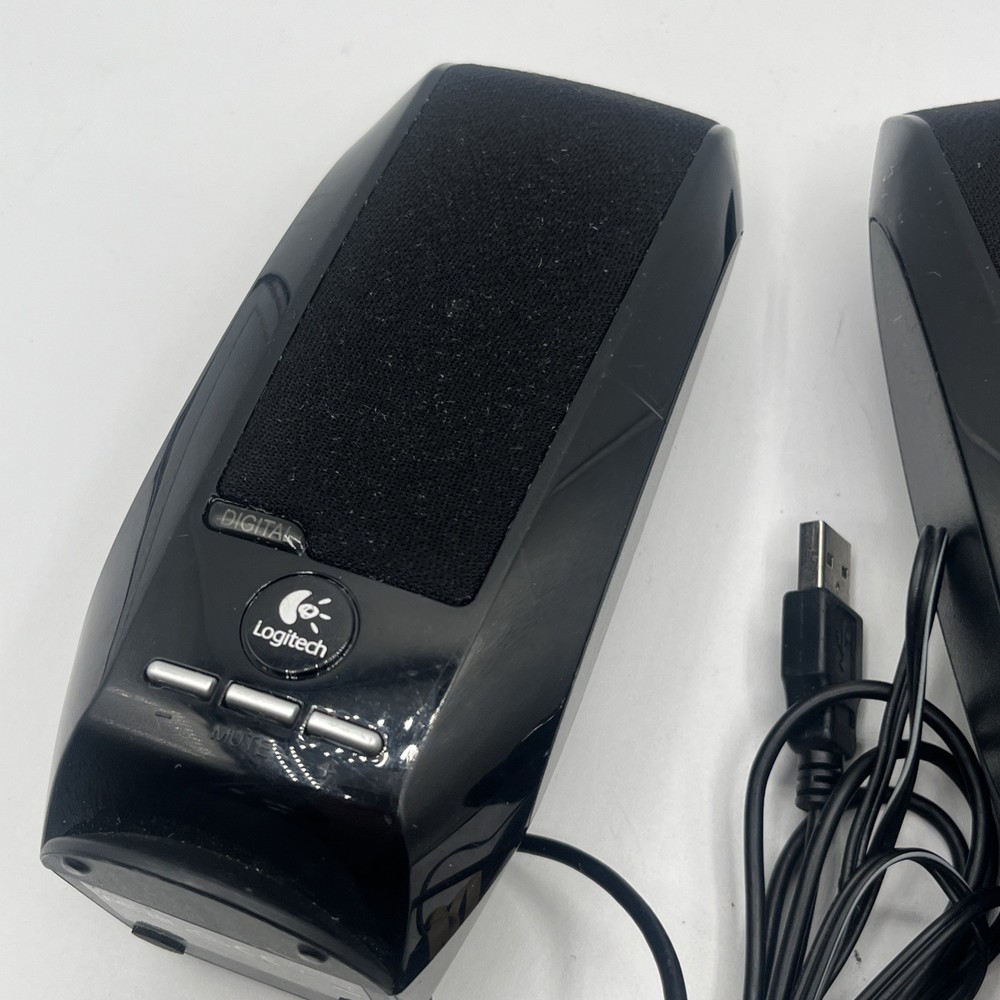 Logitech S150 Digital USB Stereo Computer Speakers - Black