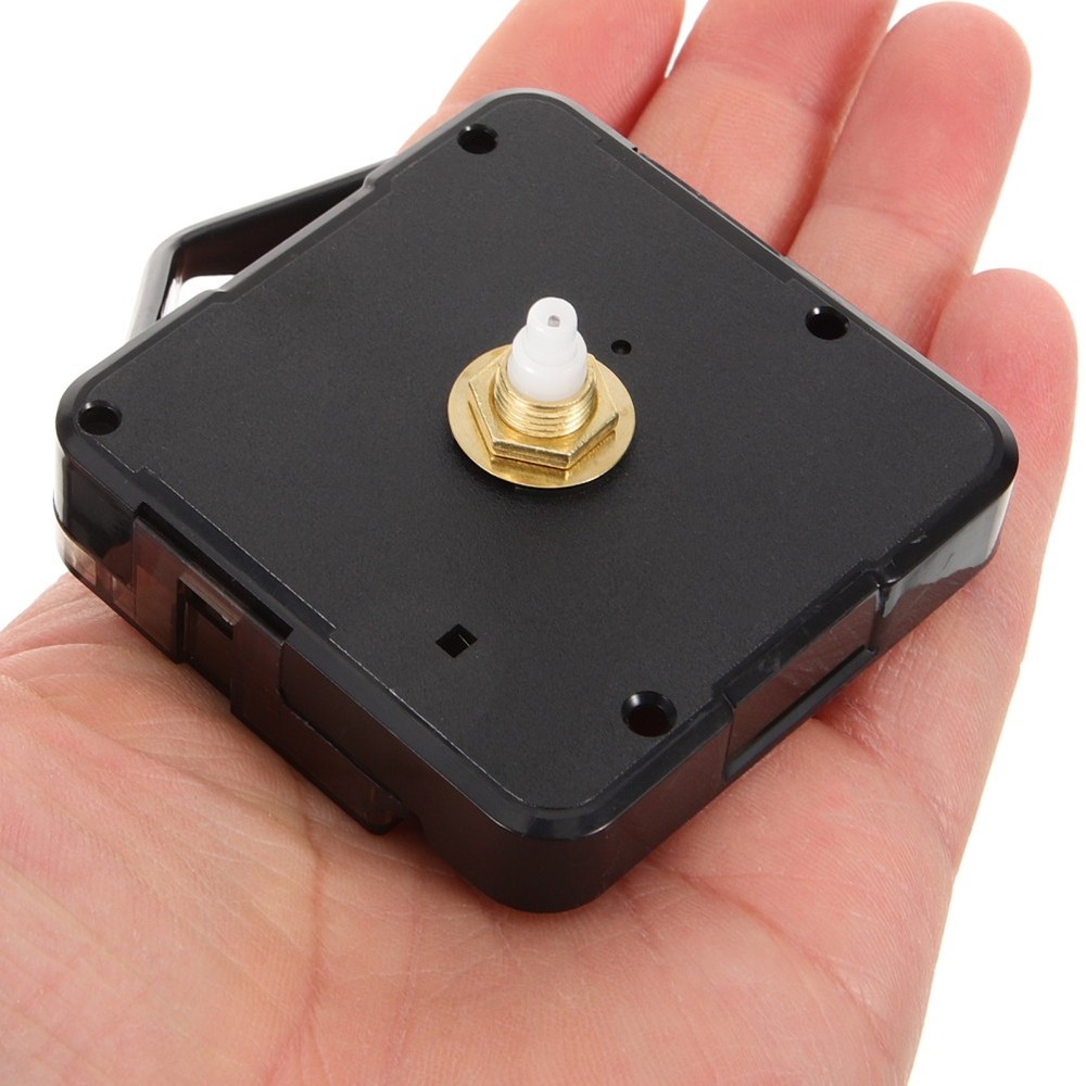 Pendulum Clock Mechanism Replacement Black Quartz Wall Clock Movement Part