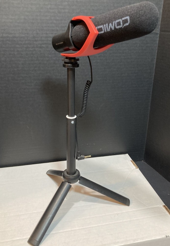 Comica CVM-V30 PRO Camera Microphone w/Stand
